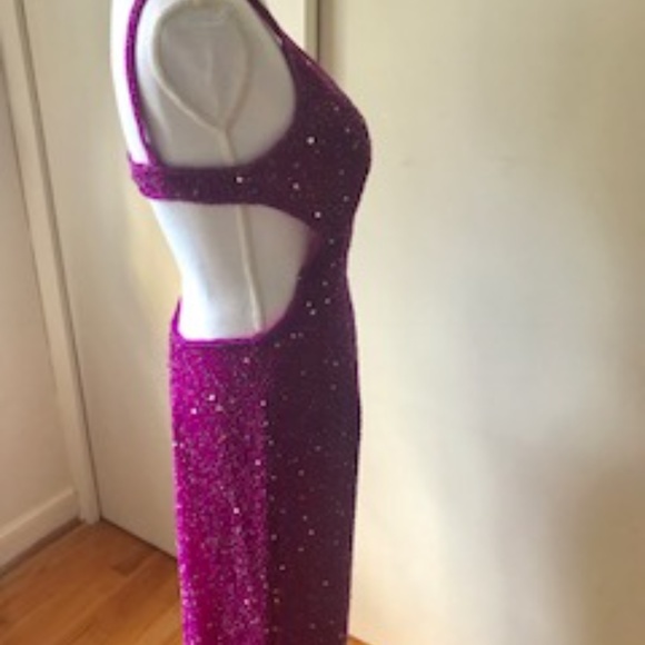 Scala Voilet sequin long dress - Picture 5 of 6